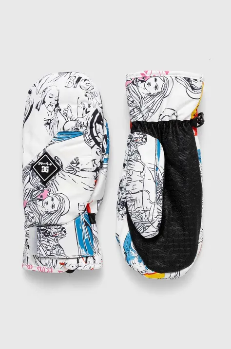 Γάντια DC Franchise x Andy Warhol χρώμα: άσπρο
