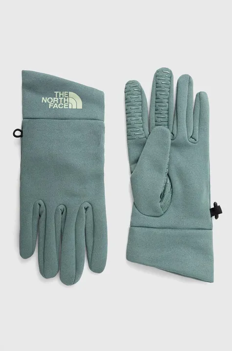 Γάντια The North Face Rino χρώμα: πράσινο