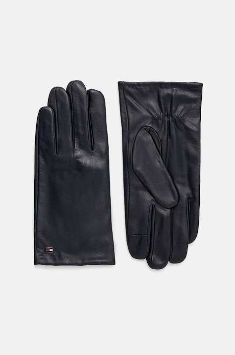 Tommy Hilfiger manusi de piele barbati, culoarea maro