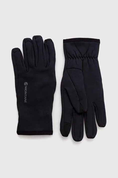 Γάντια Montane Fury χρώμα: μαύρο