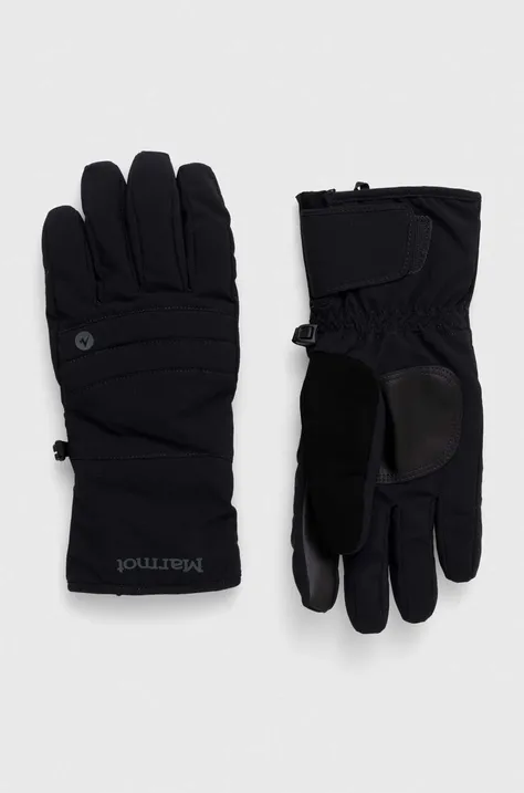 Γάντια Marmot Moraine χρώμα: μαύρο