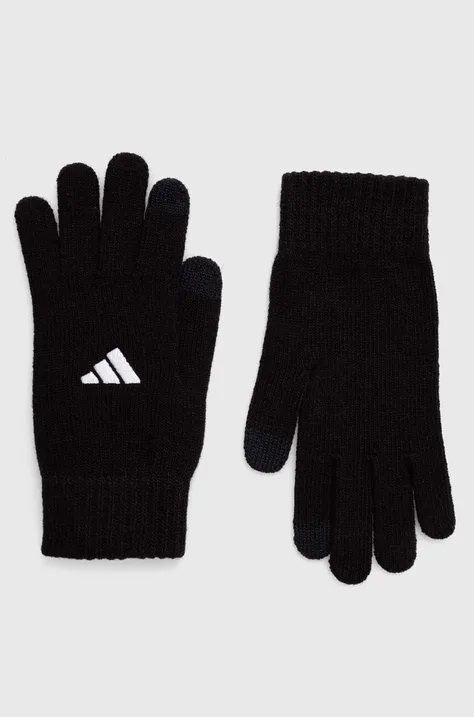 Γάντια adidas Performance Tiro League χρώμα: μαύρο
