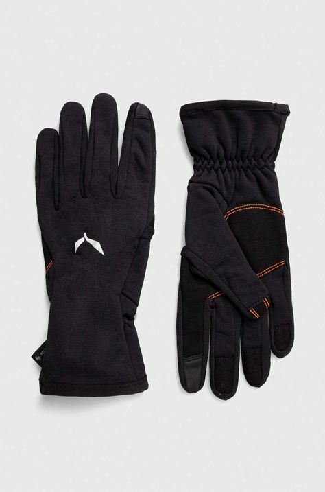 Перчатки Salewa Ortles Polarlite цвет чёрный