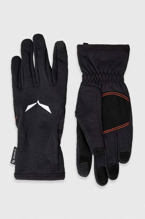 Salewa rękawiczki Ortles Polarlite kolor czarny