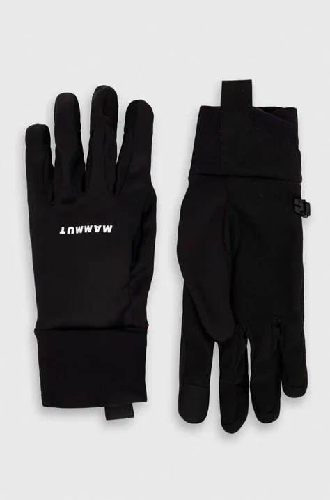 Γάντια Mammut Astro χρώμα: μαύρο