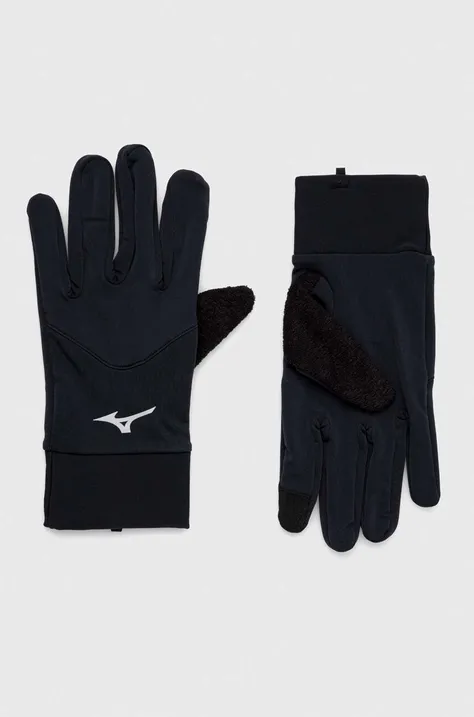Γάντια Mizuno χρώμα: μαύρο