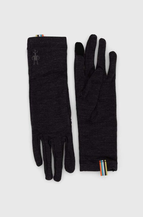 Smartwool Rękawiczki Thermal Merino kolor czarny
