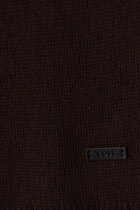 BOSS шарф чоловічий вовняний Albas — AW23-SAM006, коричневий — фото 3