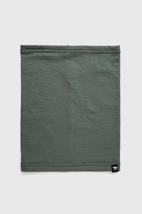 Quiksilver fular impletit Casper barbati, culoarea verde, neted