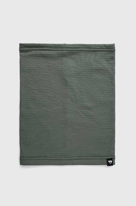 Quiksilver fular impletit Casper barbati, culoarea verde, neted