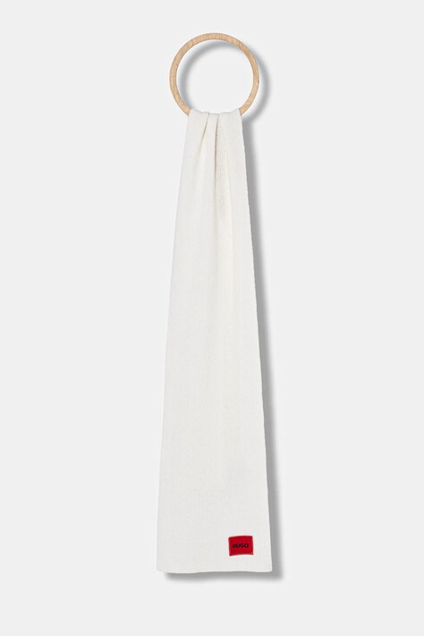 HUGO scialle con lana Zaff 6 colore nero 50496020