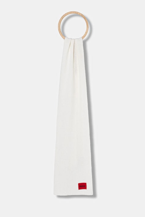 HUGO scialle con lana Zaff 6 colore nero 50496020