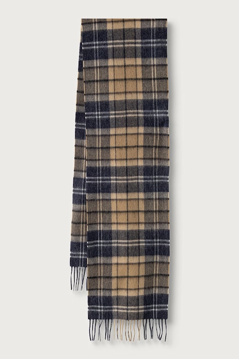 Barbour szalik wełniany multicolor USC0002