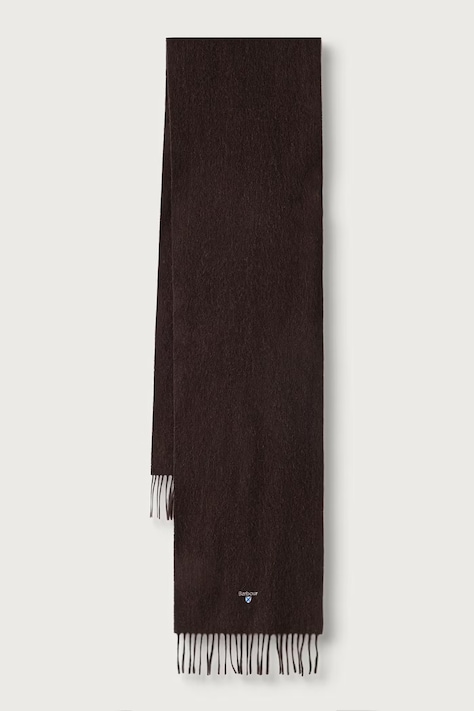 Barbour szalik wełniany beżowy USC0008
