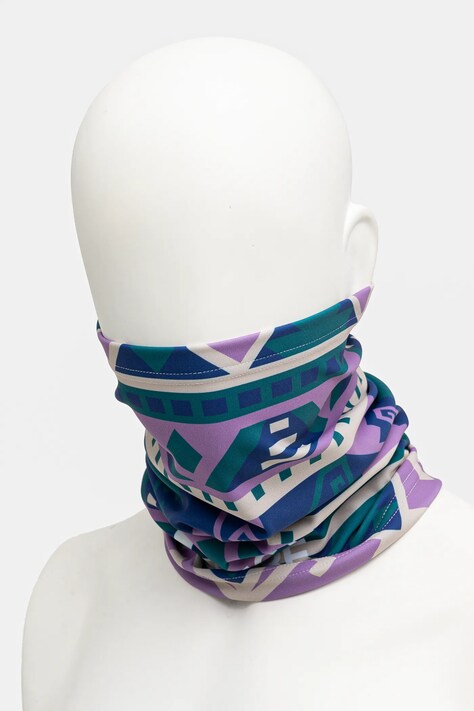 Снуд Picture колір зелений візерунок