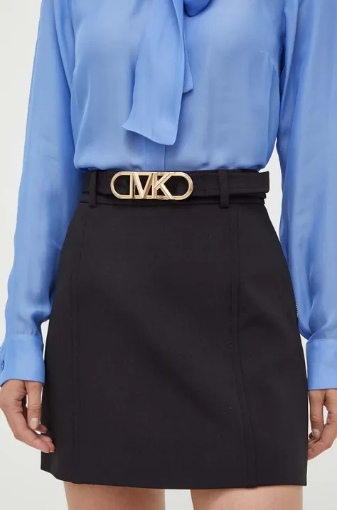 MICHAEL Michael Kors spódnica kolor czarny mini prosta