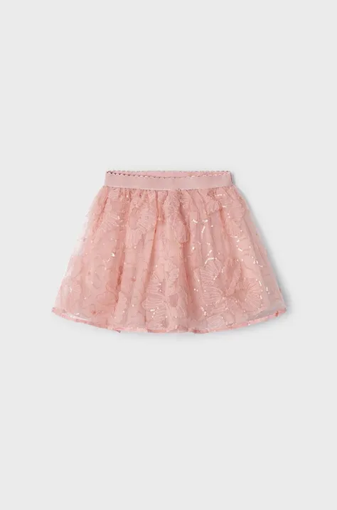 Παιδική φούστα Mayoral χρώμα: ροζ