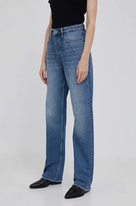 Pepe Jeans jeansy damskie high waist