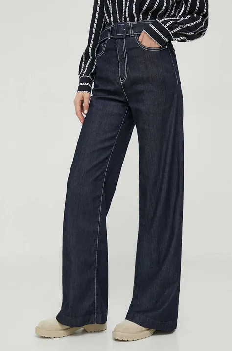 Emporio Armani jeansy damskie high waist