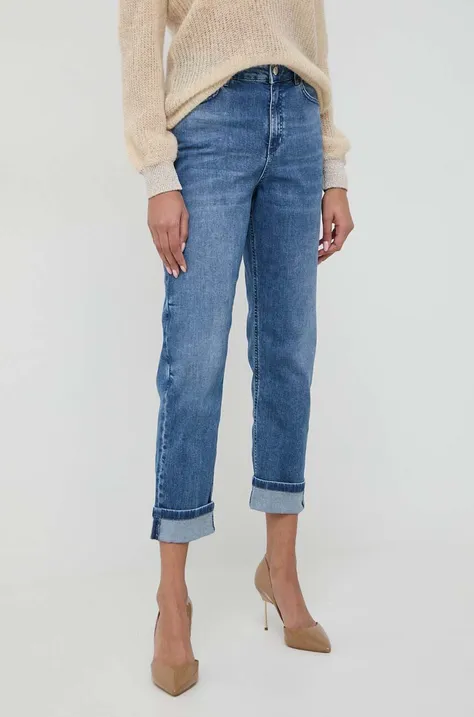 Marella jeansy damskie high waist