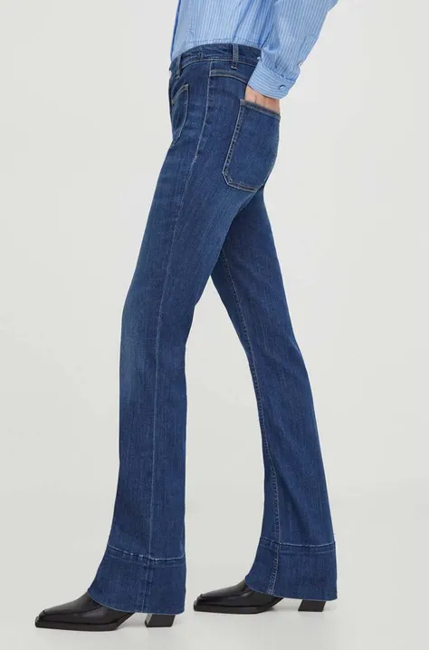 Marella jeansy damskie medium waist