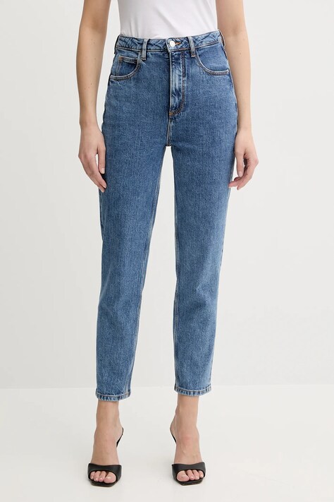Дънки Guess в с висока талия