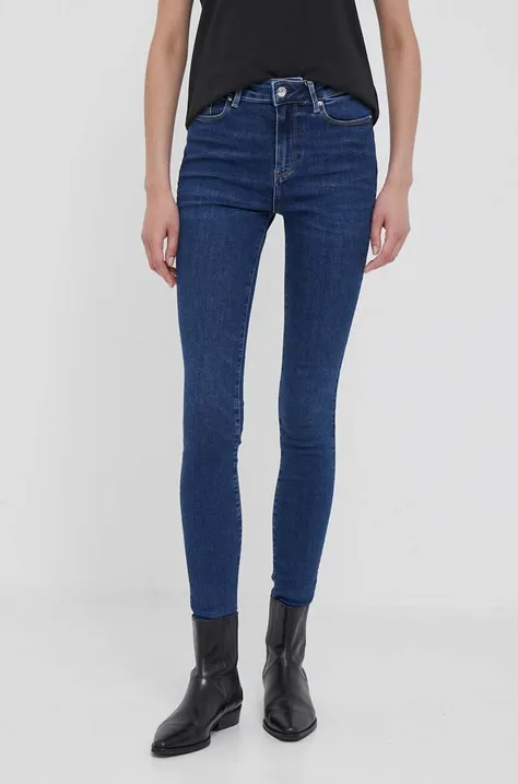 Tommy Hilfiger jeans Harlem femei, culoarea bleumarin WW0WW39600