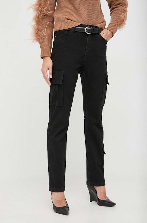Twinset jeansi femei high waist