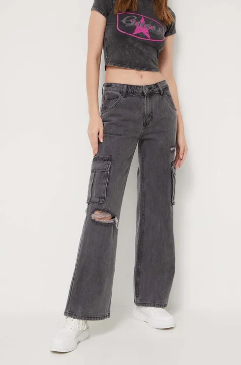 Guess Originals jeansy damskie high waist