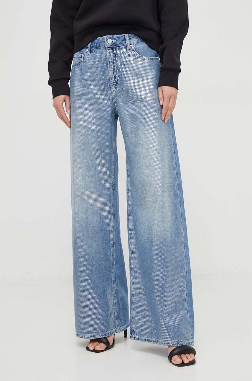 Only - Onlblush LW Flared DNM Rea1303 Noos, Jeans Donna