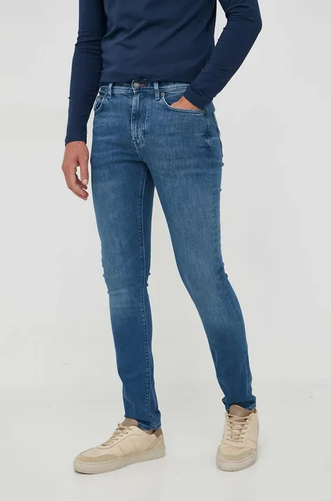 Tommy Hilfiger jeansy Bleecker męskie kolor niebieski