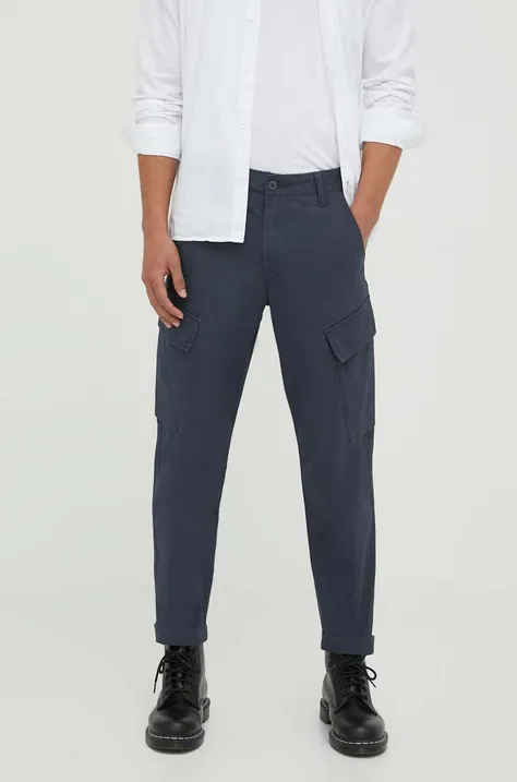 Levi's pantaloni XX TAPER CARGO barbati, culoarea gri, drept