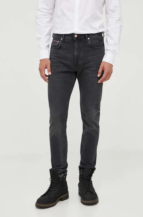 Tommy Hilfiger jeansy HOUSTON męskie kolor czarny