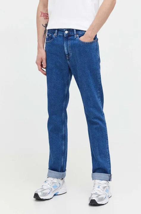 Tommy Jeans jeansy męskie kolor niebieski