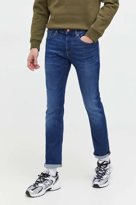 Джинси Tommy Jeans Scanton чоловічі колір синій