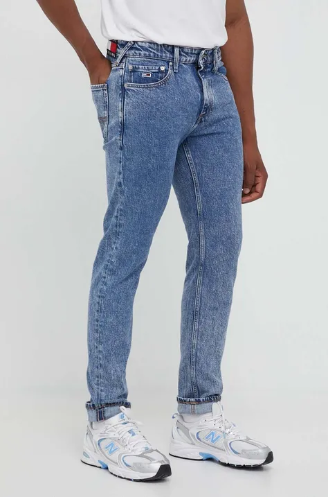 Tommy Jeans jeansy Scanton męskie kolor niebieski