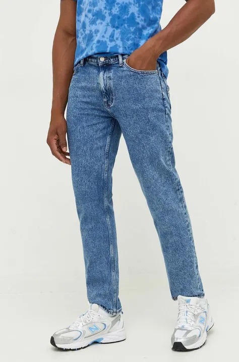 Tommy Jeans jeansy DAD JEAN męskie kolor niebieski