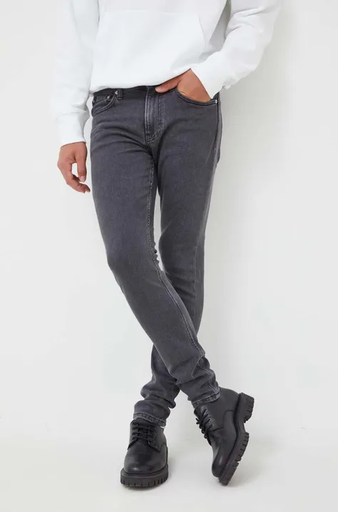Calvin Klein Jeans jeansy męskie kolor szary