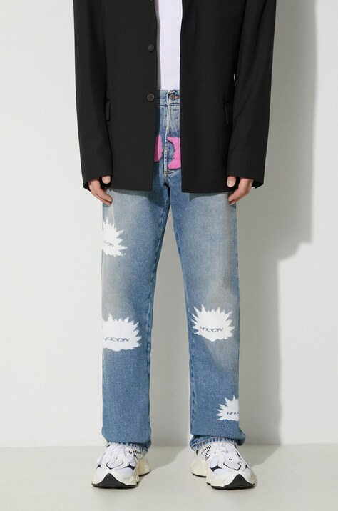 Džíny Heron Preston Hp Pattern Reg Denim 5 Pckts pánské, HMYA011F23DEN0014501