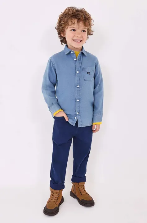 Παιδικό παντελόνι Mayoral χρώμα: ναυτικό μπλε