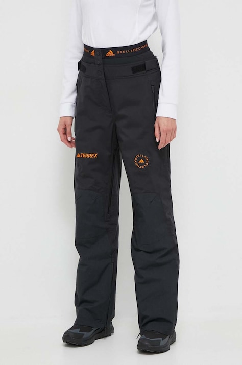 Παντελόνι εξωτερικού χώρου adidas by Stella McCartney x TERREX True Nature χρώμα: μαύρο F30