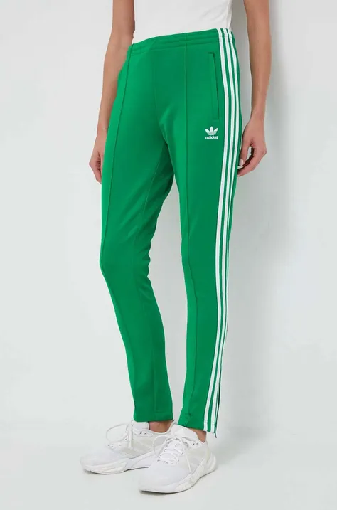 Παντελόνι φόρμας adidas Originals χρώμα: πράσινο