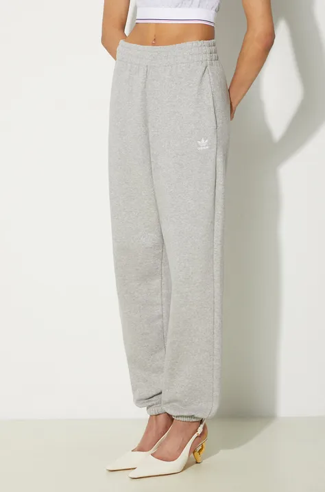 Спортивні штани adidas Originals колір сірий меланж