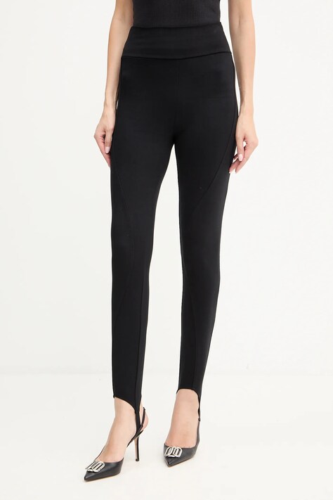 Legíny Liu Jo dámské, černá barva, hladké