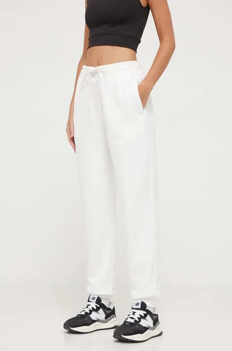 Παντελόνι φόρμας UGG χρώμα: άσπρο