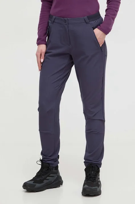 Jack Wolfskin spodnie outdoorowe Geigelstein kolor granatowy 1507741