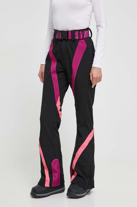 P.E Nation pantaloni Chamonix culoarea negru