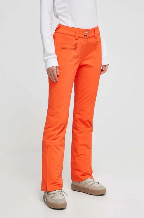 Smučarske hlače Descente Nina oranžna barva