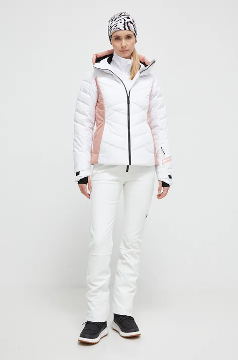 Peak Performance spodnie narciarskie High Stretch kolor biały