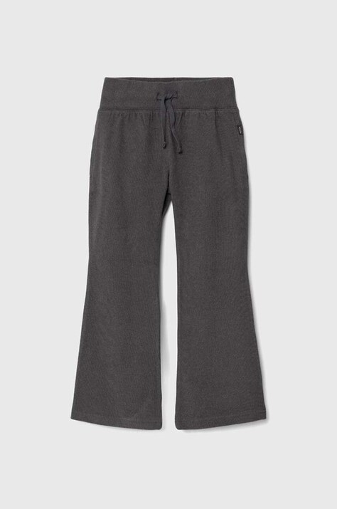 Abercrombie & Fitch pantaloni de trening pentru copii culoarea gri, neted